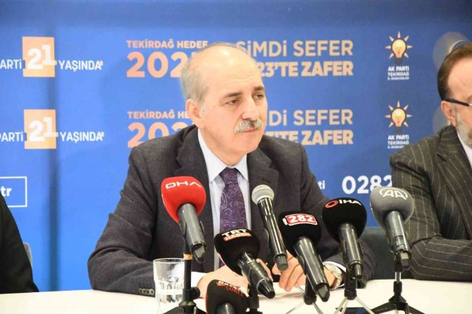 Kurtulmuş’tan Chp’ye: "Neden İthal Danışman Getiriyorsunuz"
