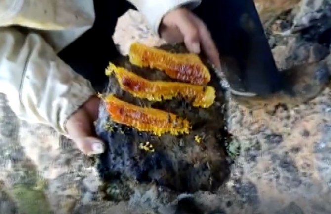 Balını ’Taştan’ Çıkarıyor