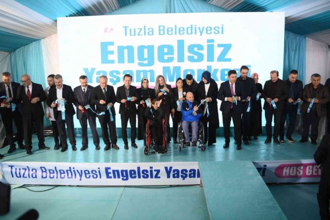 Tuzla Belediyesi “Engelsiz Yaşam Merkezi” Kapılarını Açtı