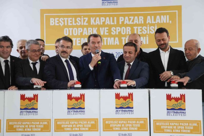 Zeytinburnu’na Yeni 20 Bin Metrekarelik Kapalı Pazar Alanı, Otopark Ve Spor Tesisi