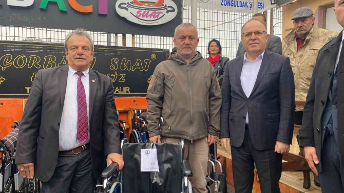 Engelliler Sandalyelerine Kavuştu