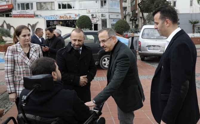 Ak Parti İ̇l Başkanı Sürekli, Engellilerle Buluştu