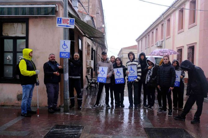 Engelli Tuvaletlerini Mercek Altına Aldılar