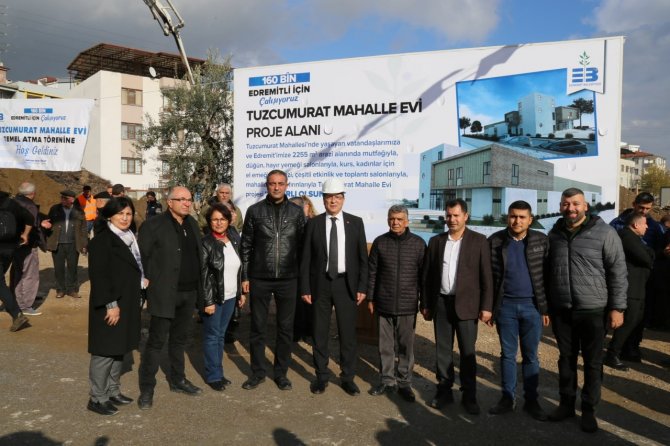 Tuzcumurat Mahalle Evi Temeli Atıldı