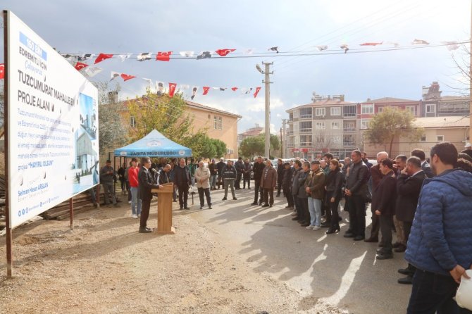 Tuzcumurat Mahalle Evi Temeli Atıldı