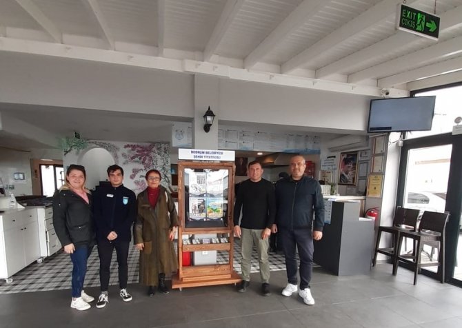 Bodrum Belediyesi Kafelerinde Sanata Yönelik Destek Sürüyor