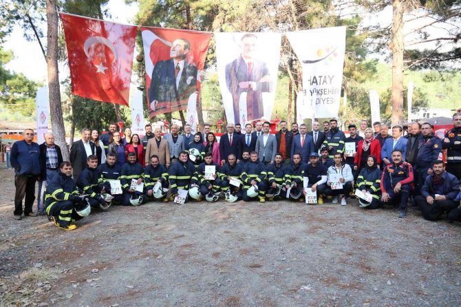 ‘Gönüllü İtfaiyecilik’ Projesinde Erzin Pilot İlçe Seçildi