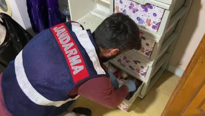 Jandarmadan Kaçak Tütün Operasyonu
