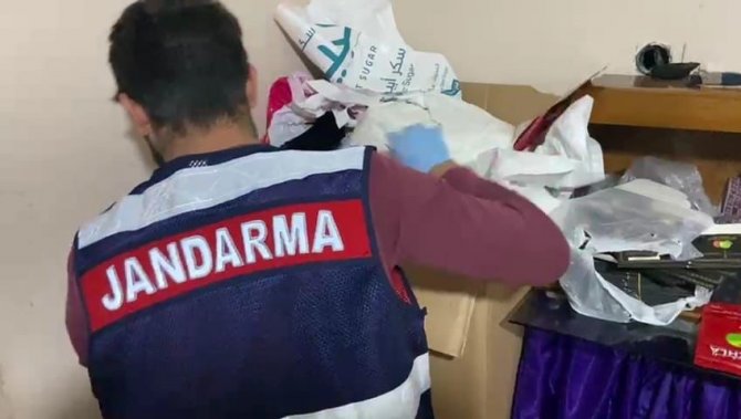 Jandarmadan Kaçak Tütün Operasyonu