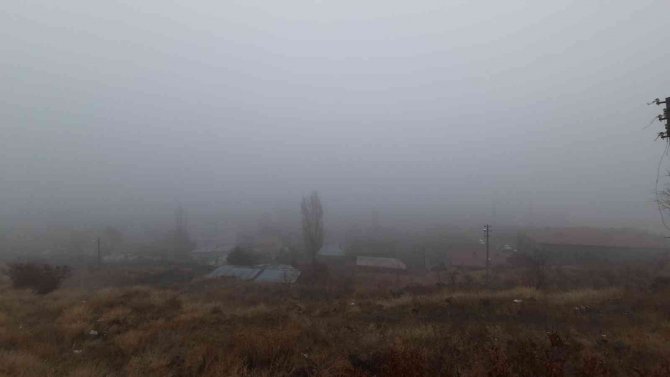 Kars’ta Kartpostallık Sis Manzarası