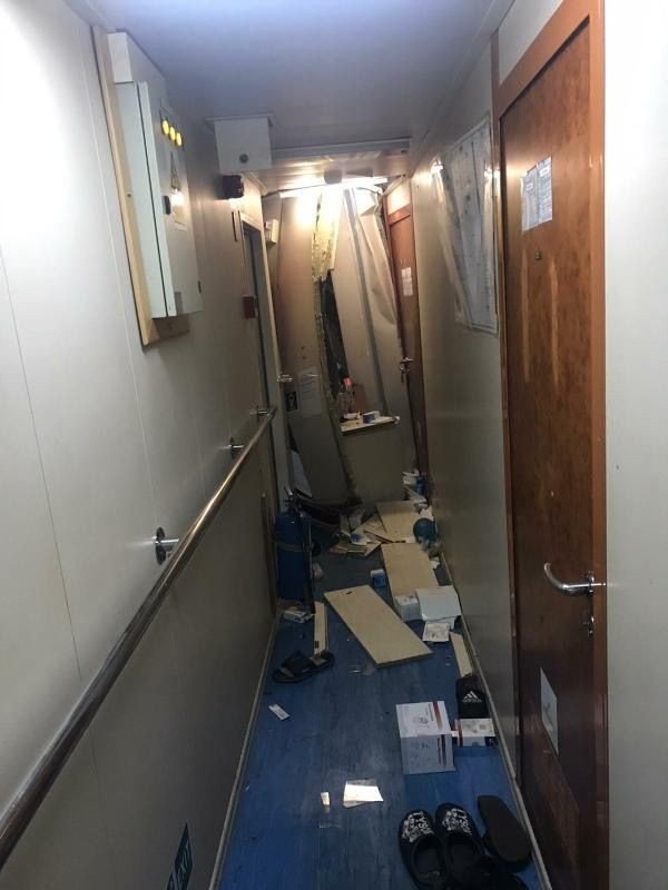 İ̇stanbul Boğazı’nda İki Geminin Çarpıştığı Kaza Anbean Cep Telefonu Kamerasında