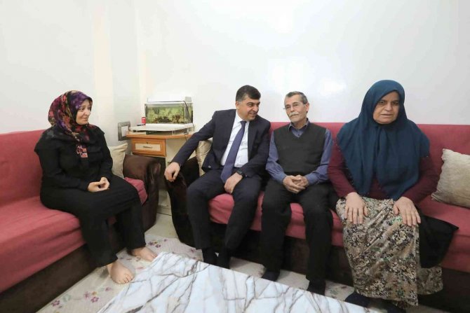 Başkan Fadıloğlu’ndan Önce Tekerlekli Sandalye Sonra Da Ziyaret Sürprizi