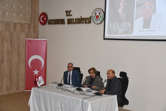 Gülsen Tuncer Ayçar, Altınovalılarla Söyleşide Buluştu