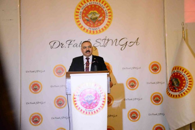 Türk Milli Kuvvetler Vakfı Başkanı Fatih Şimga: “Türk Ekmeksiz, Elbisesiz, Evsiz Kalır Ama Vatansız Kalmaz”