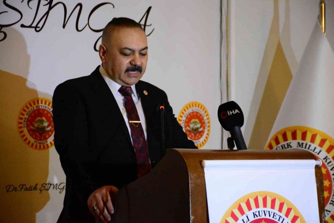 Türk Milli Kuvvetler Vakfı Başkanı Fatih Şimga: “Türk Ekmeksiz, Elbisesiz, Evsiz Kalır Ama Vatansız Kalmaz”