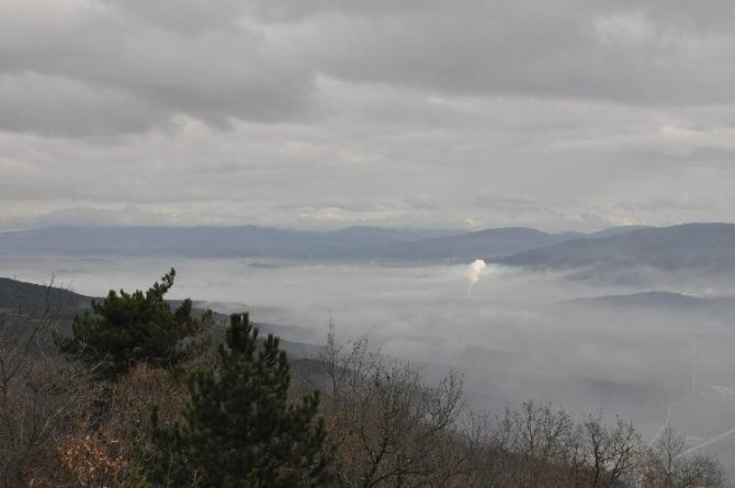 Mudurnu’da Sis Manzarası