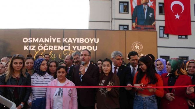 Gençlik Ve Spor Bakanı Kasapoğlu: "Bu Yıl Başvuran Her Öğrencimizi Yurdumuza Yerleştirdik"