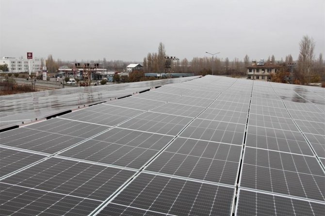 Iğdır’da ‘Güneş Enerji Santrali Projesi’ Tamamlandı