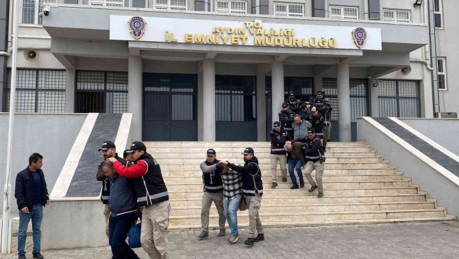 Aydın’da Organize Suç Örgütüne Operasyon: 8 Gözaltı