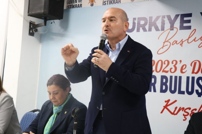Bakan Soylu: "Türkiye’nin Dağlarında 29 Ekim 2023 Tarihinde Türkiye Yüzyılına Adım Atarken Bir Tek Terörist Bırakmayacağız"