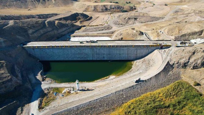 Yerköy İ̇nandık Barajı’nda Sona Yaklaşılıyor