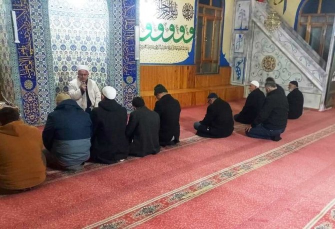 Emet Eğrigöz Köyünde Sabah Namazı Buluşması
