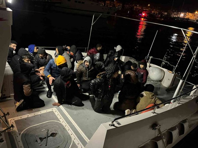 İ̇zmir’de 101 Göçmen Kurtarıldı