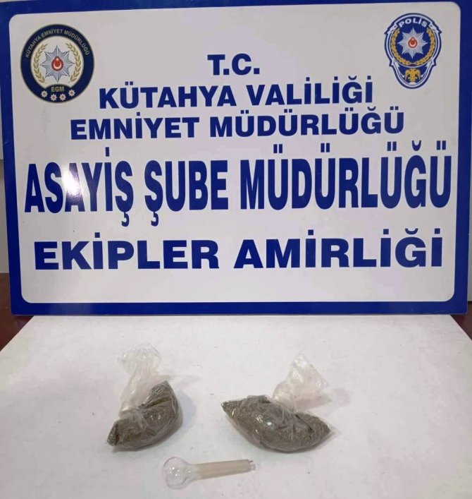 Kütahya’da Uyuşturucu Operasyonları