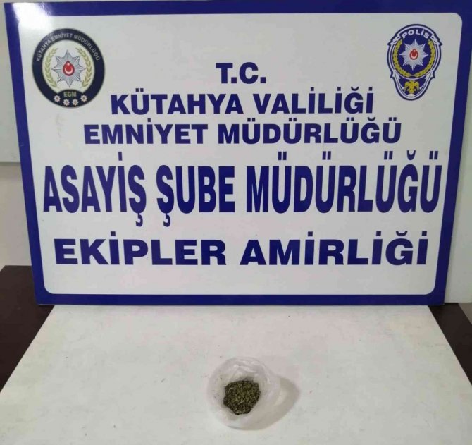 Kütahya’da Uyuşturucu Operasyonları