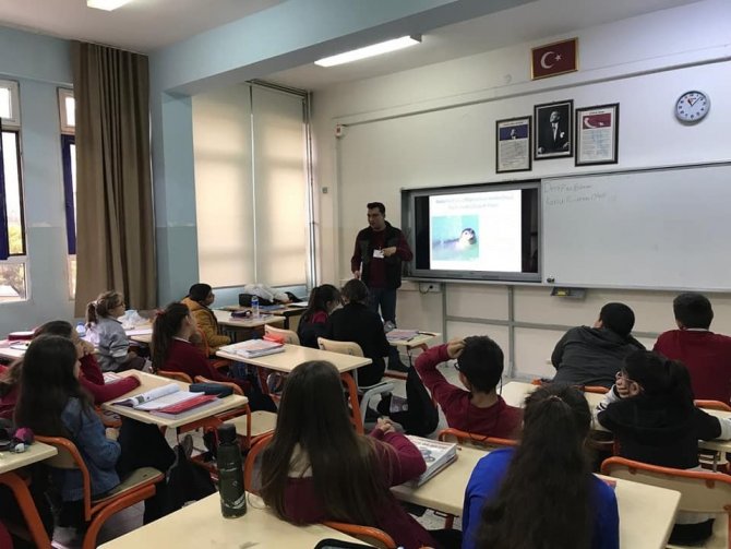 Muğla’da Öğrencilere Tabiat Eğitimi Verildi