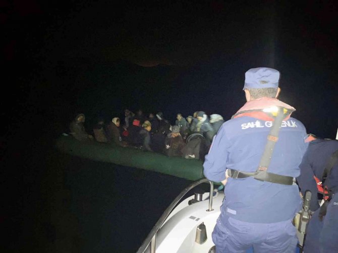 Marmaris’te 72 Düzensiz Göçmen Kurtarıldı