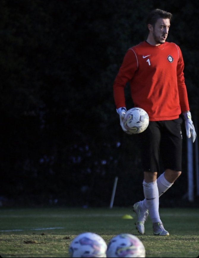 Ozan Evrim Özenç, İlk Antrenmanına Çıktı