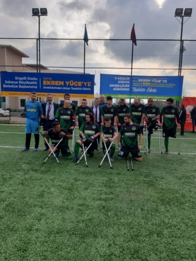 Büyükşehir Ampute Takımı Namağlup Devam