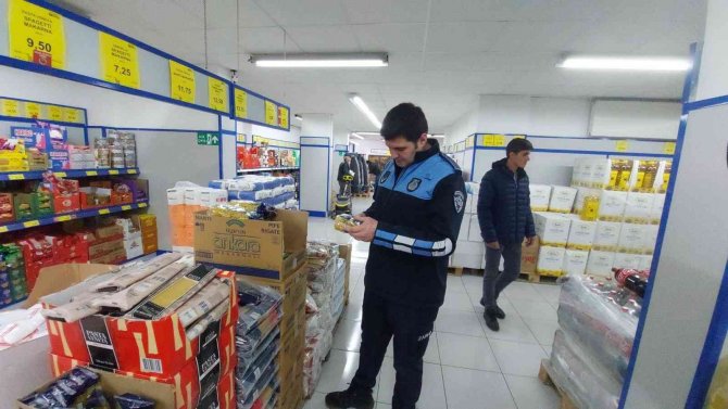 Tekirdağ’da Zincir Marketlere Şok Denetim