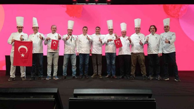 Türkiye Aşçılar Milli Takımı Olimpiyatlardan 5 Madalya İle Döndü