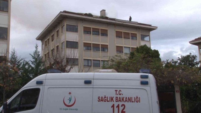 Etiler’de Lüks Sitede Yangın