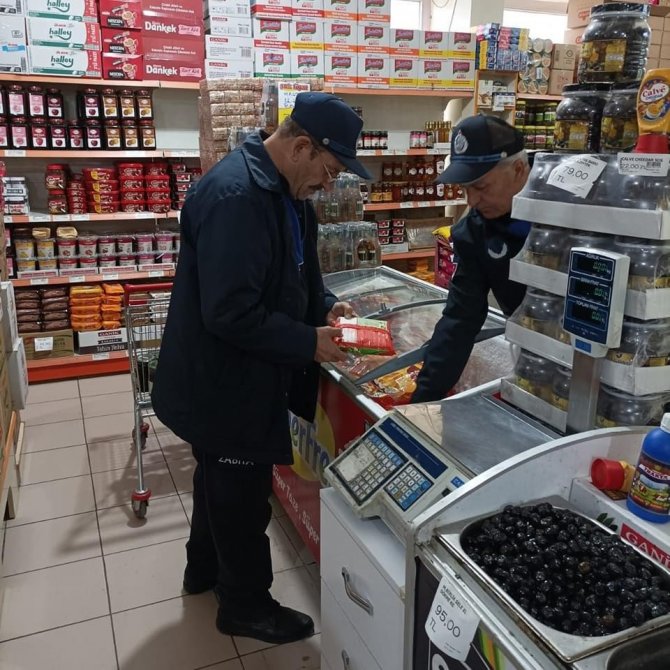Sungurlu’da Marketler Denetlendi