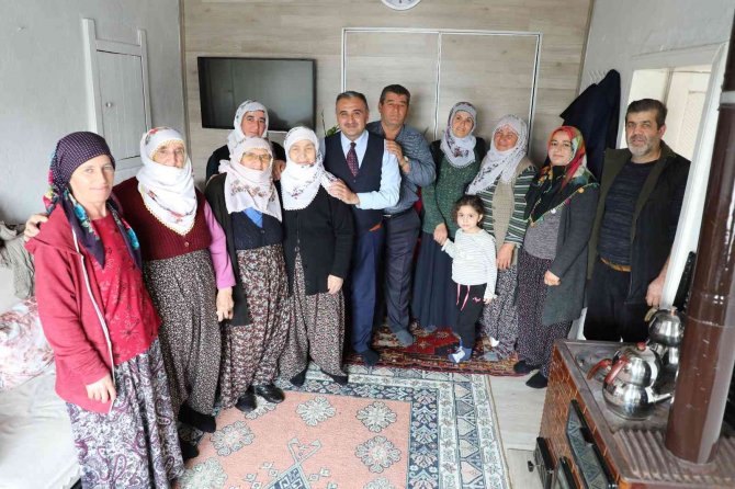 Başkan Mehmet Cabbar’dan Şahmelik Mahallesi’ne Ziyaret
