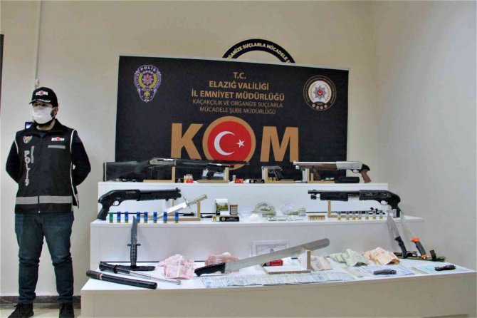 Elazığ’da Silindir Operasyonu: 22 Gözaltı