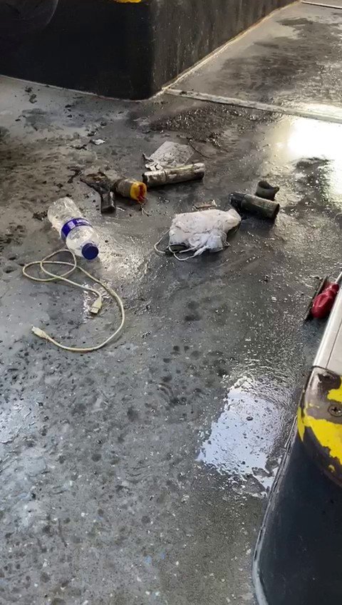 Fatih’te Otobüsün İçinde Yakılan Meşale Paniğe Yol Açtı