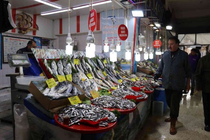 Malatya’da Balıkçı Tezgahlarının Gözdesi ’İstavrit’