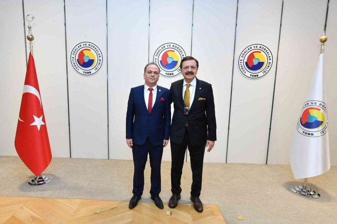 Tobb Başkanı Hisarcıklıoğlu’na Tokat’tan Destek