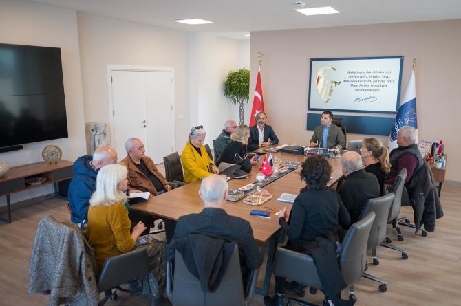Başkan Günel, Kent Konseyi Yönetim Kurulu’nu Ağırladı