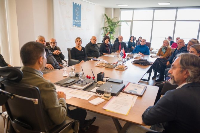 Başkan Günel, Kent Konseyi Yönetim Kurulu’nu Ağırladı