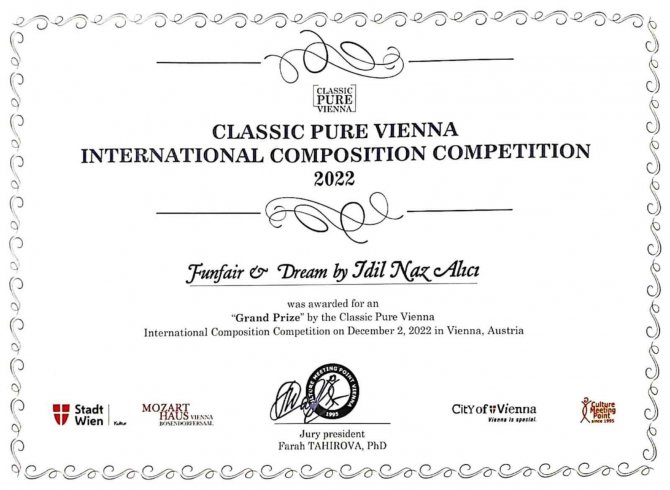 Buü’lü Genç Yeteneğe En İyi Beste Ödülü