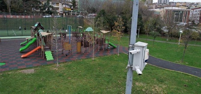 Gaziosmanpaşa’da Parklar 24 Saat Boyunca İzleniyor