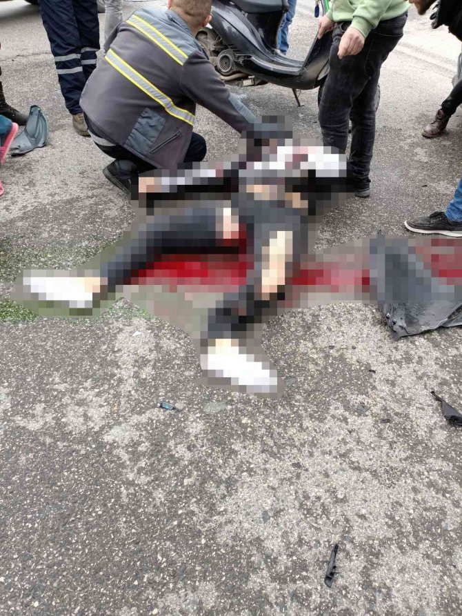 Sultanbeyli’de İ̇ski̇ Tankerinin Hatalı Dönüşü, Motosikletliyi Hayattan Kopardı