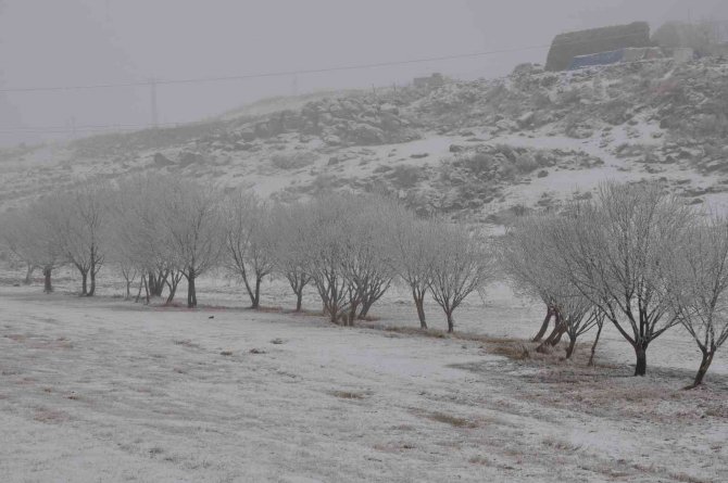 Kars’ta Lavaşın Gölü Buz Tuttu