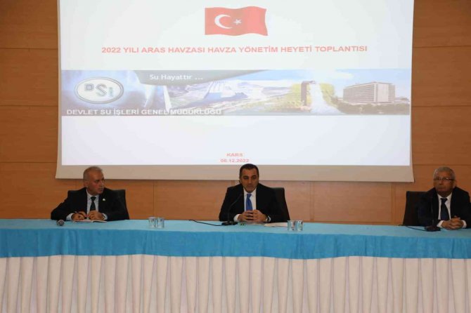 Kars’ta Aras Havzası Yönetim Heyeti Toplantısı Yapıldı