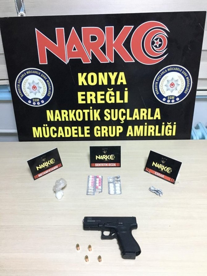 Konya’da Narkotik Ekiplerinden Kökünü Kurutma Operasyonu: 21 Gözaltı